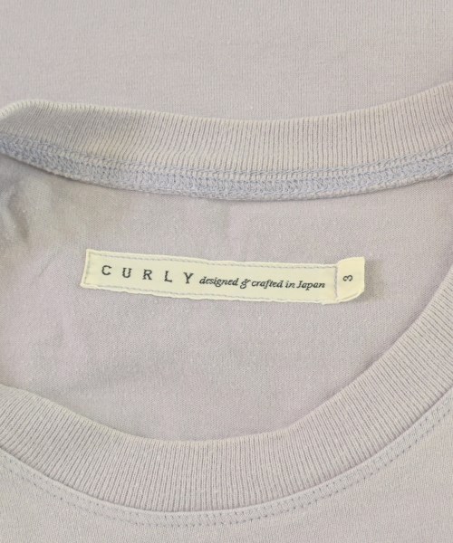 CURLY（カーリー）Tシャツ・カットソー 紫 サイズ:3(L位) メンズ/2200717084081