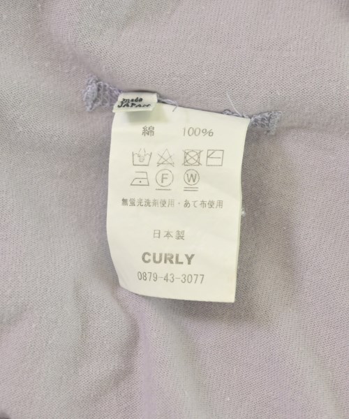 CURLY（カーリー）Tシャツ・カットソー 紫 サイズ:3(L位) メンズ/2200717084081