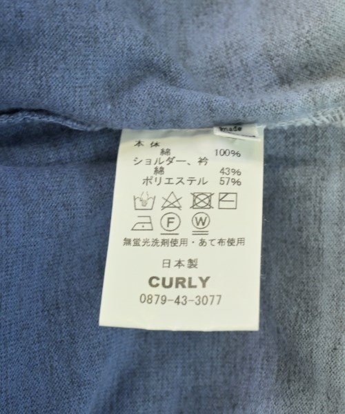 CURLY（カーリー）Tシャツ・カットソー 紺 サイズ:2(M位) メンズ/2200716245063