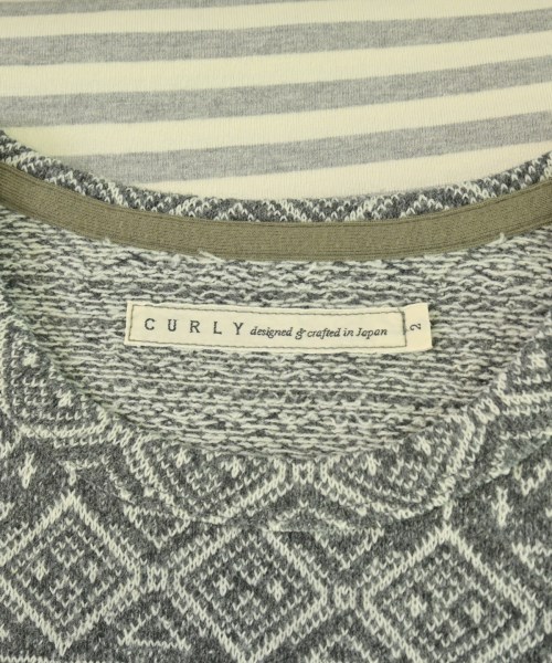 CURLY（カーリー）Tシャツ・カットソー グレー サイズ:2(M位) メンズ/2200716245070