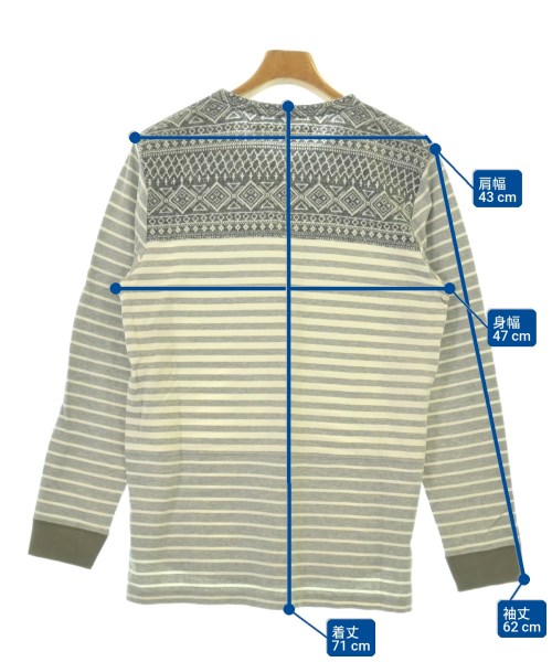 CURLY（カーリー）Tシャツ・カットソー グレー サイズ:2(M位) メンズ/2200716245070