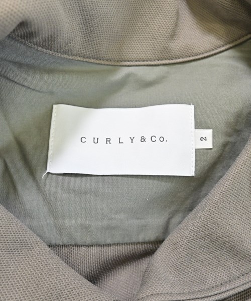 CURLY（カーリー）カジュアルシャツ ベージュ サイズ:2(M位) メンズ/2200682276412