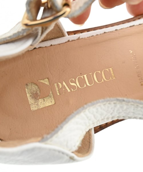 PASCUCCI（パスクッチ）サンダル 白 サイズ:37(23.5cm位) レディース/2200601992058