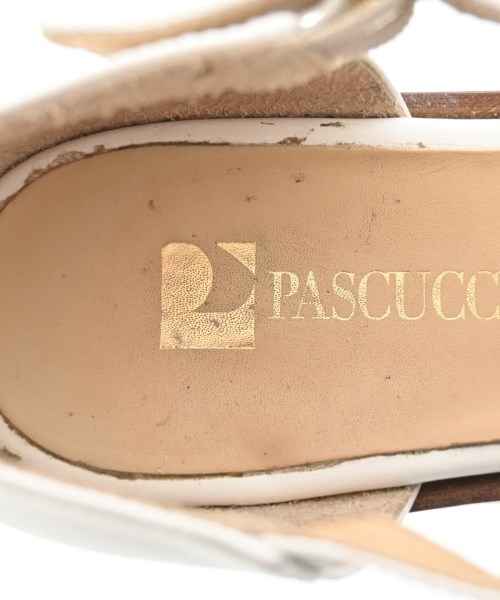 PASCUCCI（パスクッチ）サンダル 白 サイズ:EU37(23.5cm位) レディース/2200690035131