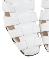 PASCUCCI（パスクッチ）サンダル 白 サイズ:38 1/2(25cm位) レディース/2200713693140