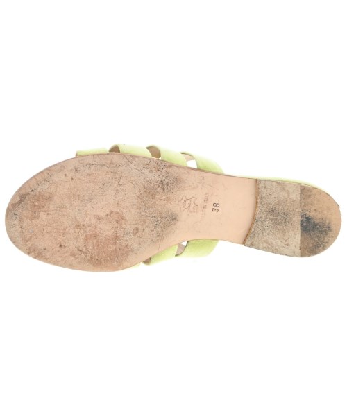 PASCUCCI（パスクッチ）サンダル 緑 サイズ:EU38(24.5cm位) レディース/2200654114025