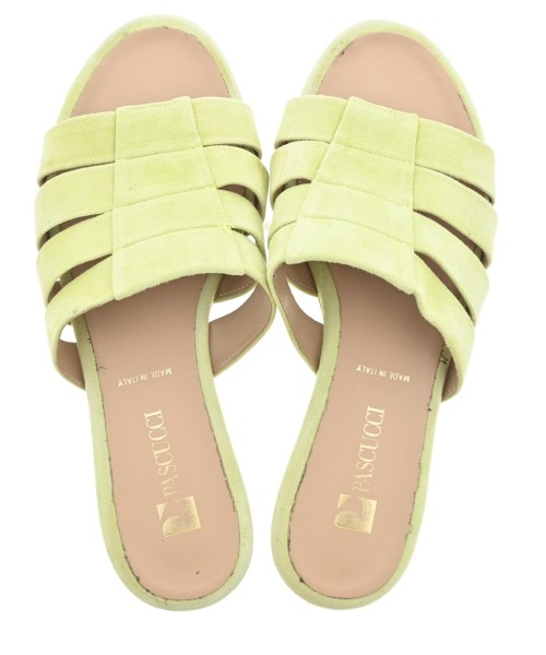 PASCUCCI（パスクッチ）サンダル 緑 サイズ:EU38(24.5cm位) レディース/2200654114025