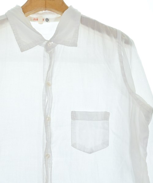 SUNDRY（サンドリー）カジュアルシャツ 白 サイズ:1(S位) レディース/2200627587078