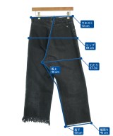 77circa（ナナナナサーカ）デニムパンツ 黒 サイズ:-(L位) レディース/2200637004190