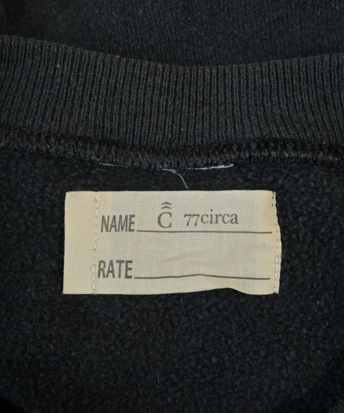 77circa（ナナナナサーカ）スウェット 黒 サイズ:F レディース/2200633245030
