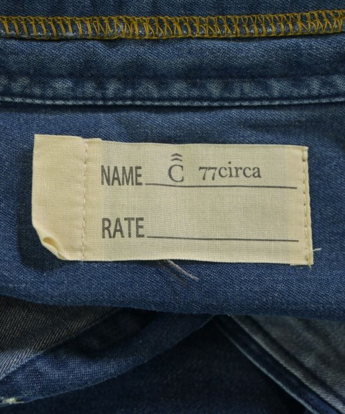 77circa（ナナナナサーカ）カジュアルシャツ 紺 サイズ:-(XXL位) メンズ/2200633245078