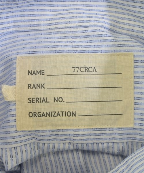 77circa（ナナナナサーカ）カジュアルシャツ 青 サイズ:-(M位) メンズ/2200630327029