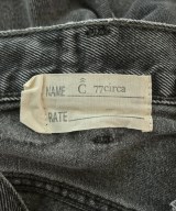 77circa（ナナナナサーカ）デニムパンツ 黒 サイズ:-(M位) レディース/2200611683076