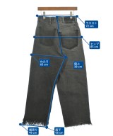 77circa（ナナナナサーカ）デニムパンツ 黒 サイズ:-(M位) レディース/2200611683076