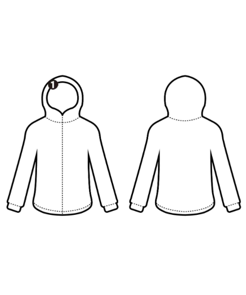 77circa（ナナナナサーカ）パーカー グレー サイズ:F レディース/2200677636023