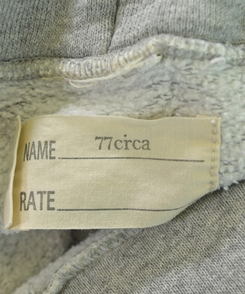 77circa（ナナナナサーカ）パーカー グレー サイズ:F レディース/2200677636023