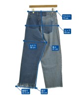 77circa（ナナナナサーカ）デニムパンツ 紺 サイズ:-(L位) レディース/2200680500014