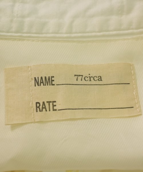 77circa（ナナナナサーカ）カジュアルシャツ 白 サイズ:F レディース/2200660729145
