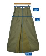 77circa（ナナナナサーカ）ロング・マキシ丈スカート カーキ サイズ:-(M位) レディース/2200701625061