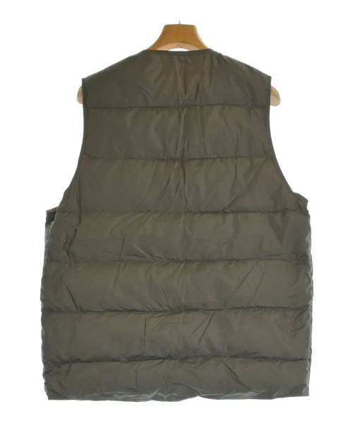 CAL O LINE（キャルオーライン）ダウンジャケット/ダウンベスト 茶 サイズ:L メンズ/2200650480117