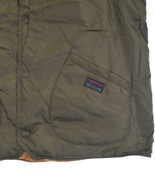 CAL O LINE（キャルオーライン）ダウンジャケット/ダウンベスト 茶 サイズ:L メンズ/2200650480117