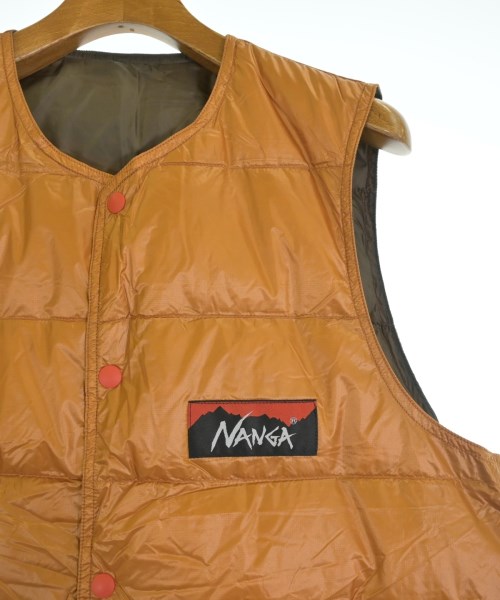 CAL O LINE（キャルオーライン）ダウンジャケット/ダウンベスト 茶 サイズ:L メンズ/2200650480117