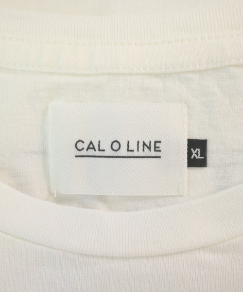 CAL O LINE（キャルオーライン）Tシャツ・カットソー 白 サイズ:XL メンズ/2200682402057