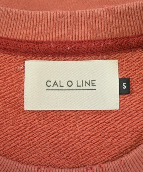 CAL O LINE（キャルオーライン）スウェット 赤 サイズ:S レディース/2200692499634