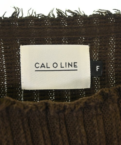 CAL O LINE（キャルオーライン）ニット・セーター 茶 サイズ:F レディース/2200692499658