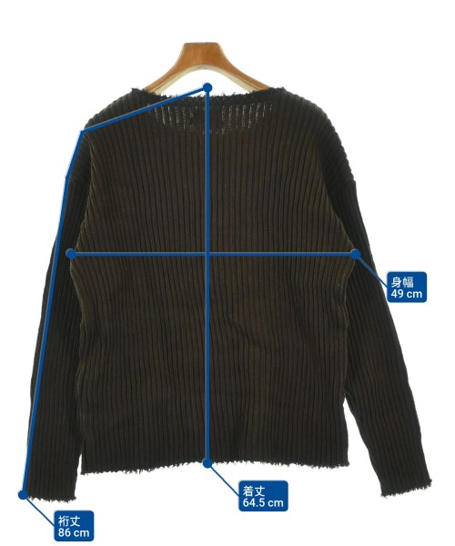CAL O LINE（キャルオーライン）ニット・セーター 茶 サイズ:F レディース/2200692499658