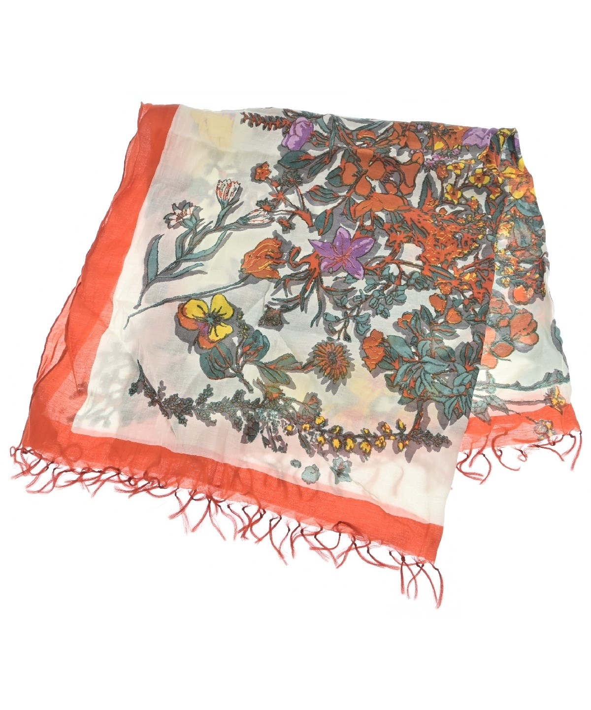 人気商品の中古品・新品・未使用品 manipuri（マニプリ）バンダナ・スカーフ サイズ 白 小物