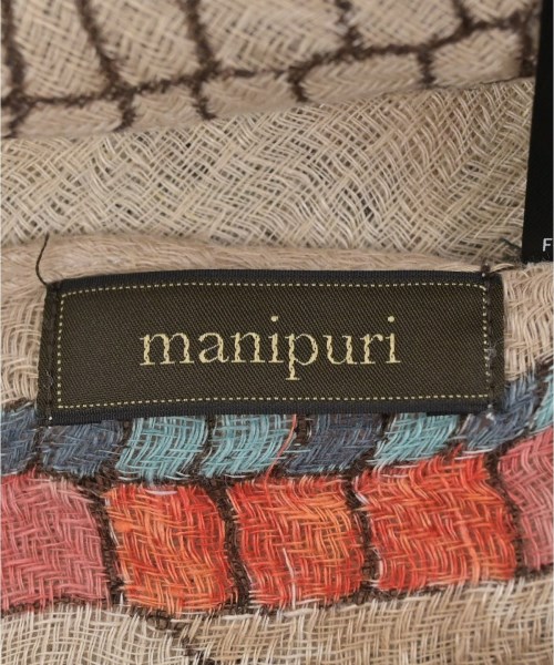 manipuri（マニプリ）ストール ベージュ サイズ:- レディース/2200635520036
