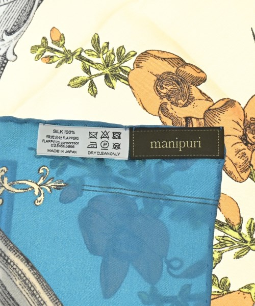 manipuri（マニプリ）バンダナ・スカーフ 青 サイズ:- レディース/2200627338069