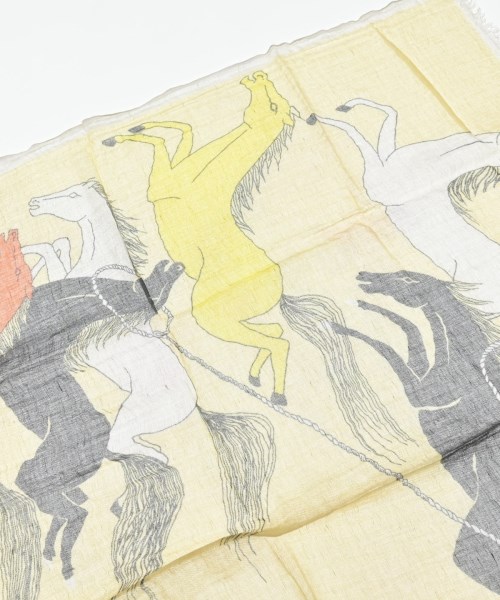 manipuri（マニプリ）ストール 黄 サイズ:- レディース/2200628054050