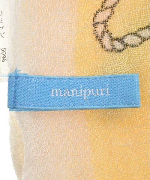 manipuri（マニプリ）ストール 黄 サイズ:- レディース/2200628054050