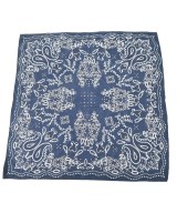 manipuri（マニプリ）バンダナ・スカーフ 紺 サイズ:- レディース/2200642155047
