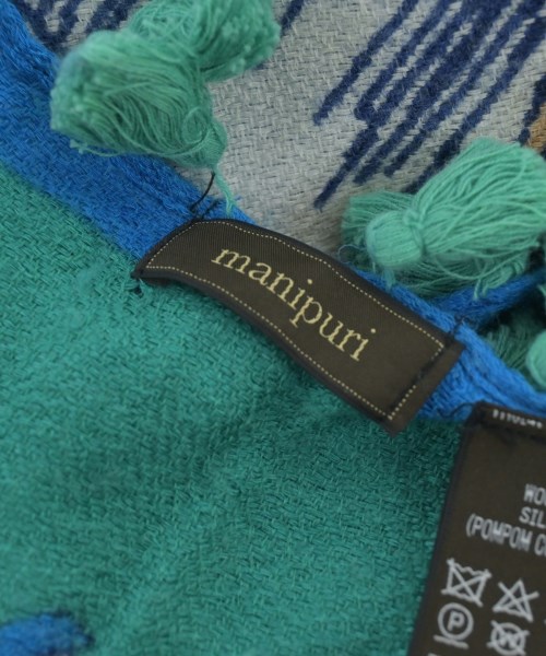 manipuri（マニプリ）ストール 緑 サイズ:- レディース/2200633515065