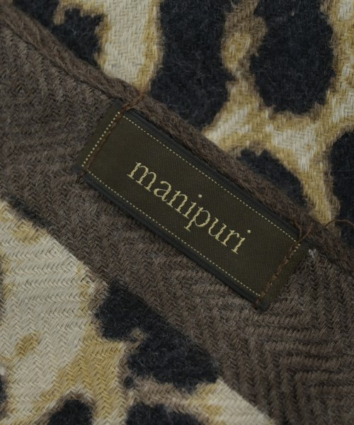 manipuri（マニプリ）ストール 茶 サイズ:- レディース/2200620312073