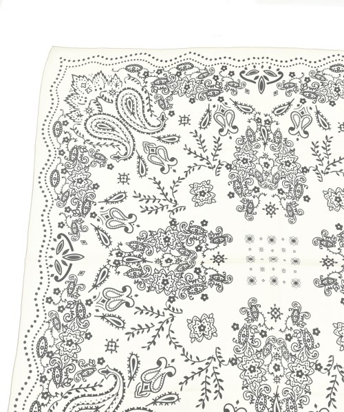 manipuri（マニプリ）バンダナ・スカーフ 白 サイズ:- レディース/2200620312097