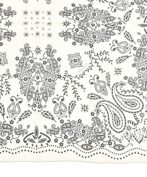 manipuri（マニプリ）バンダナ・スカーフ 白 サイズ:- レディース/2200620312097