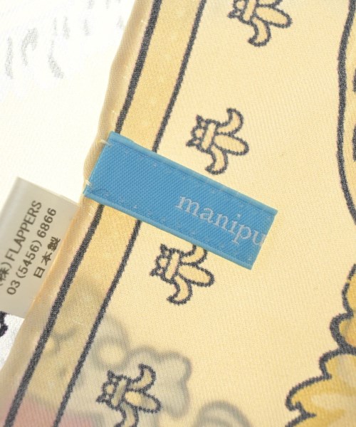 manipuri（マニプリ）バンダナ・スカーフ 黄 サイズ:- レディース/2200619918415