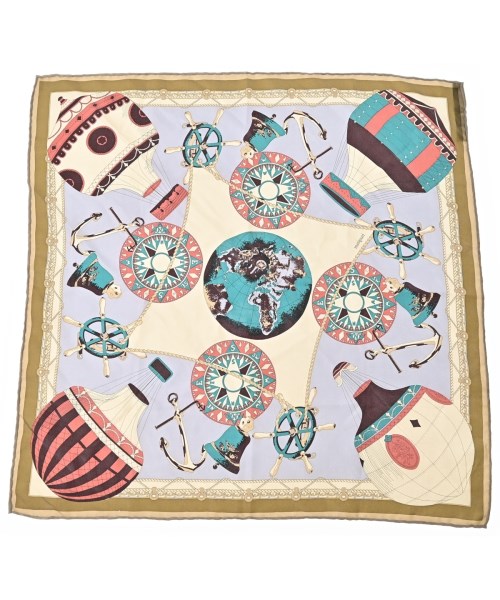 manipuri(マニプリ)バンダナ・スカーフ ベージュ サイズ:-/2200671951184