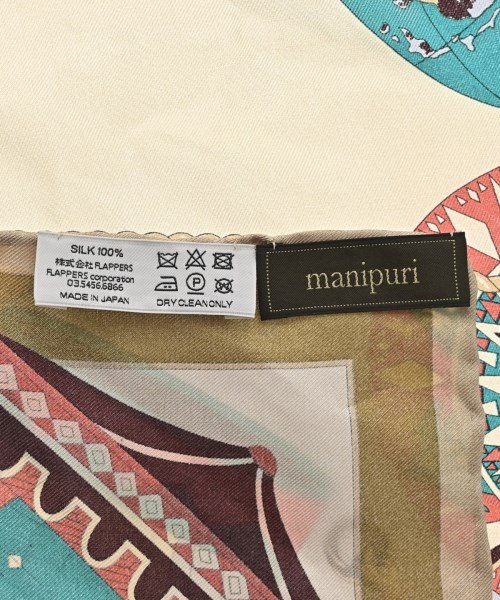 manipuri（マニプリ）バンダナ・スカーフ ベージュ サイズ:- レディース/2200671951184
