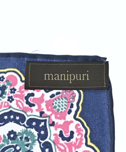 manipuri（マニプリ）バンダナ・スカーフ 黄 サイズ:- レディース/2200691769134