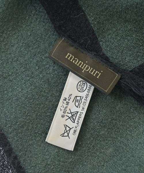 manipuri（マニプリ）ストール 緑 サイズ:- レディース/2200693758075