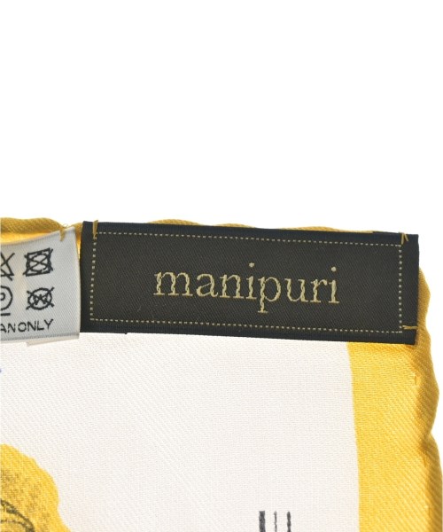 manipuri（マニプリ）バンダナ・スカーフ 黄 サイズ:- レディース/2200696011030