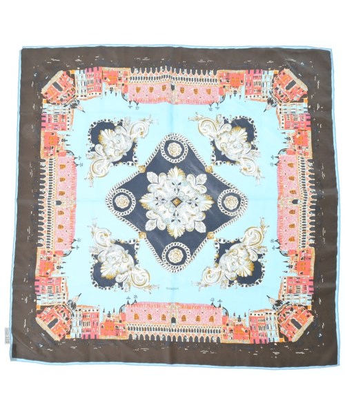 manipuri(マニプリ)バンダナ・スカーフ 青 サイズ:-/2200652216196