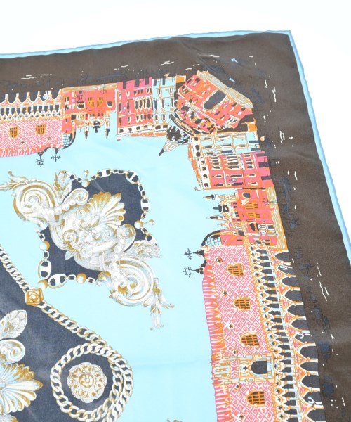 manipuri（マニプリ）バンダナ・スカーフ 青 サイズ:- レディース/2200652216196