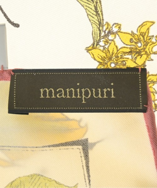 manipuri（マニプリ）バンダナ・スカーフ ベージュ サイズ:- レディース/2200656757060