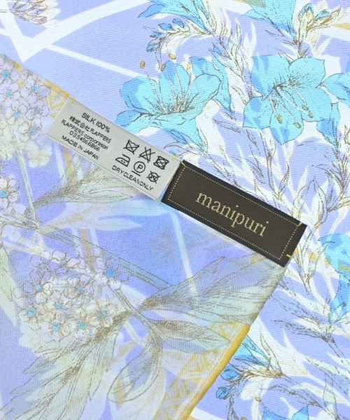 manipuri（マニプリ）バンダナ・スカーフ 紫 サイズ:- レディース/2200717983131
